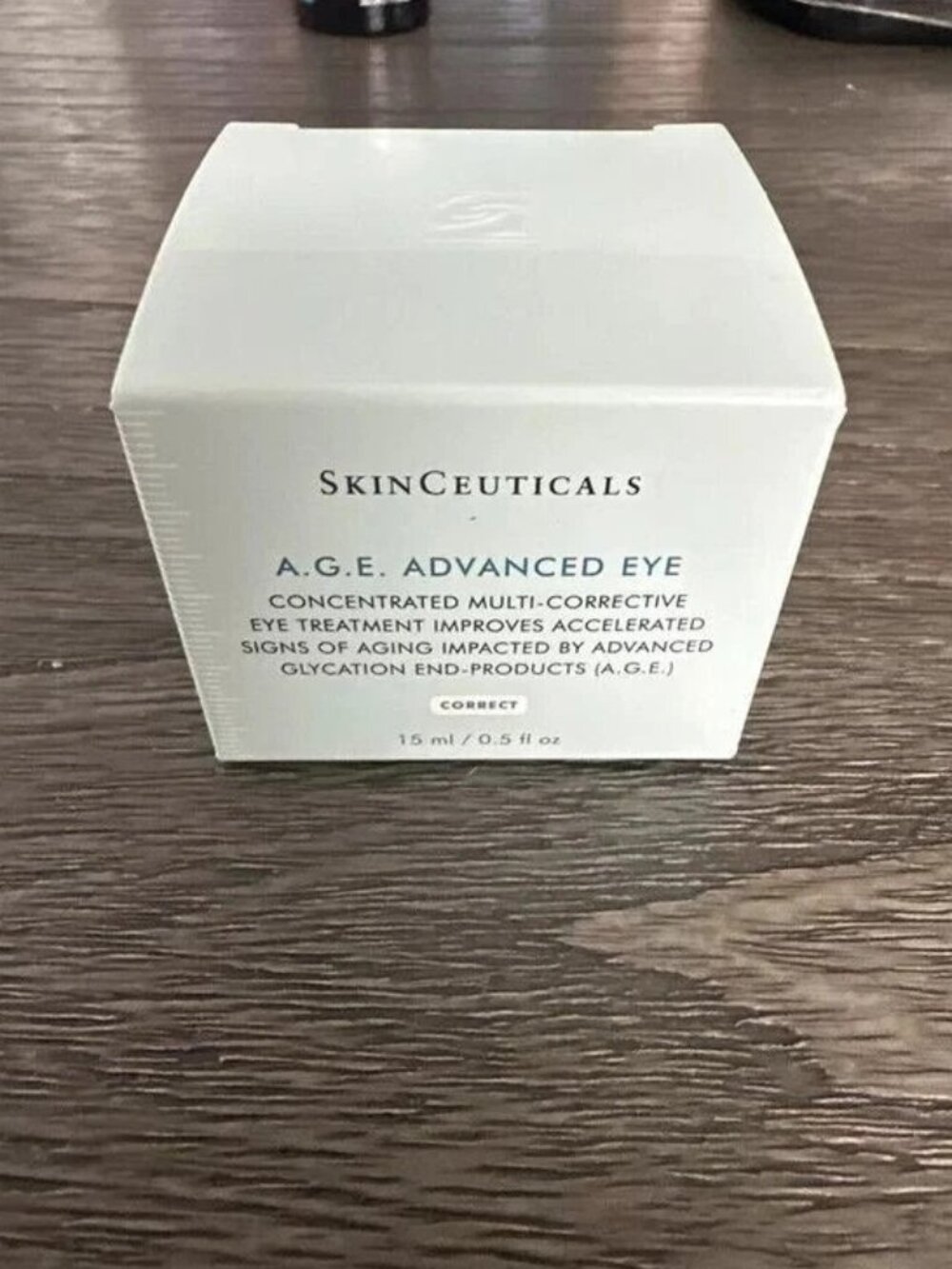 SkinCeuticals A.G.E. Advanced Eye Treatment 0.5oz/15ml NEW SEALED in BOX - Picture 3 of 4